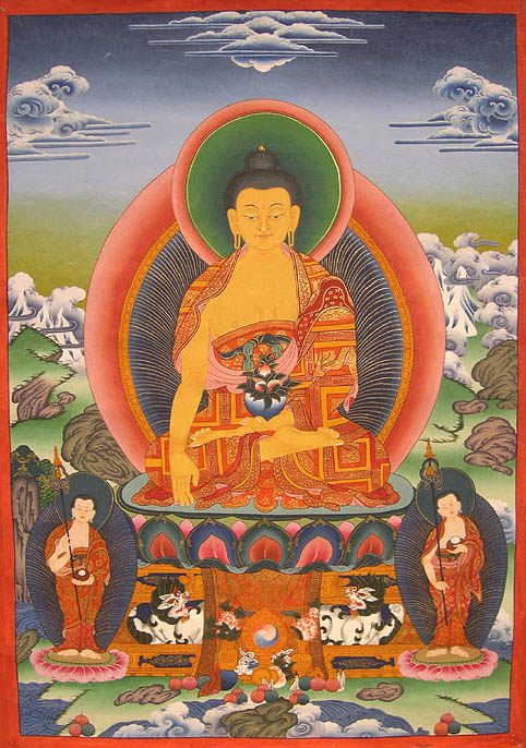 Buddha with Two Attendants
