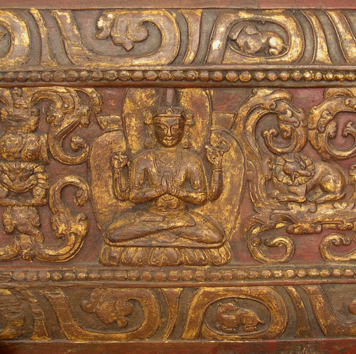 Carved Manuscript cover